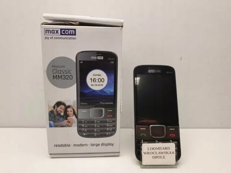 TELEFON MAXCOM MM320 KOMPLET