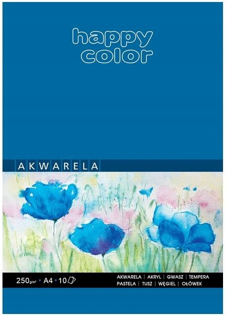 Blok akwarelowy ART A410K 250g Happy Color