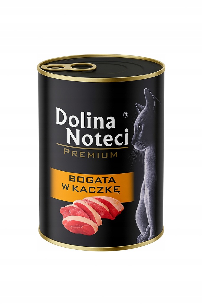 Karma dla kota Dolina Noteci bogata w kaczkę puszka 400g