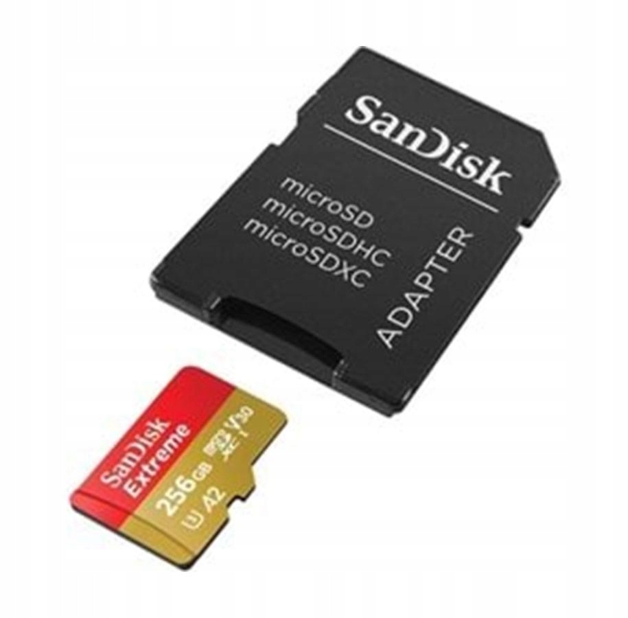 Karta pamięci SanDisk microSDXC 256GB Extreme 190/130MB/s
