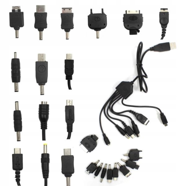 14w1 Kabel USB uniwersalny do telefonów USB