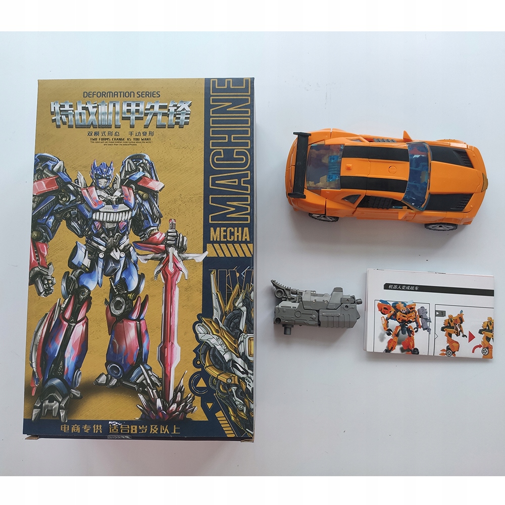 FIGURKA BUMBLEBEE ZABAWKA TRANSFORMERS CAMARO AUTO 12961381533