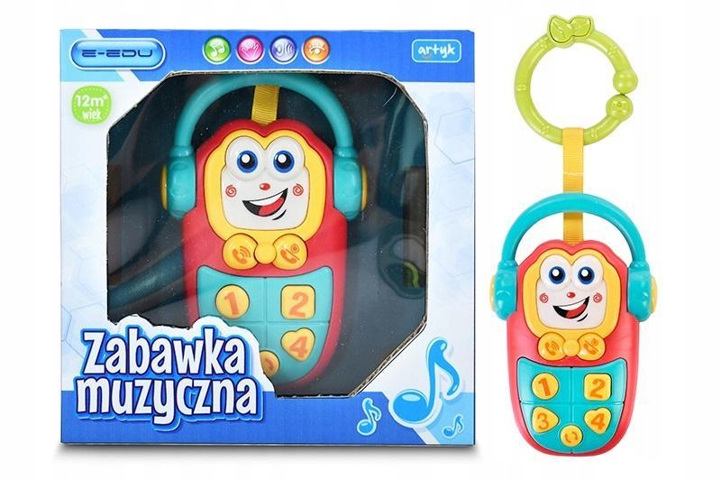 ZABAWKA MUZYCZNA E-EDU TELEFON, ARTYK