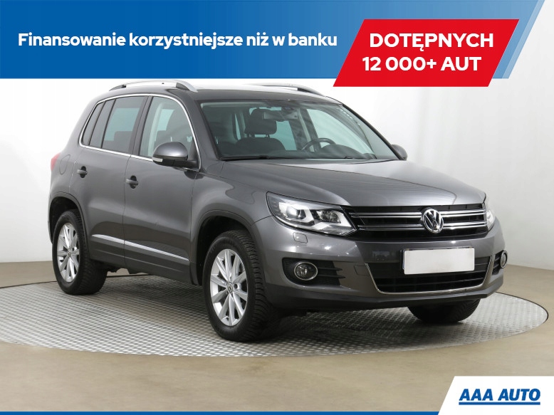 VW Tiguan 2.0 TDI , Serwis ASO, 4X4, DSG, Navi