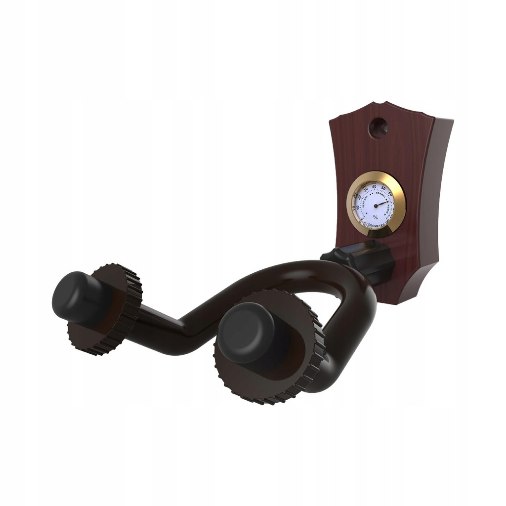 Guitar Wall Mount Hanger with Hygrometer for