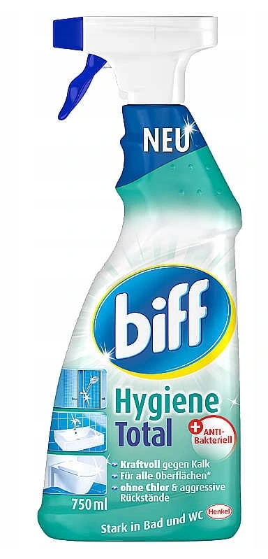 BIFF 750ml Higiene Spray Łazienka ANTIBAKTERIA!
