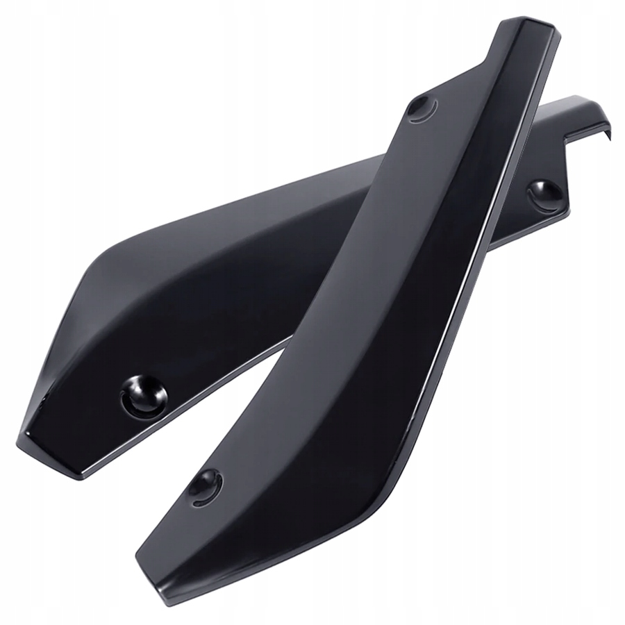 UNIWERSALNY DYFUZOR pod TYLNY zderzak CZARNE x2