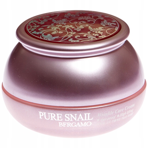 BERGAMO Pure Snail Wrinkle Cream Śluź Ślimaka 50ml