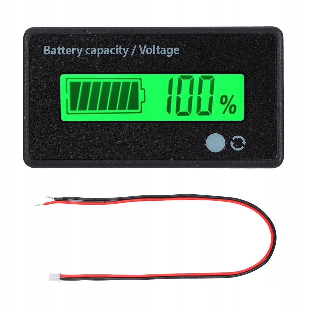 WSKAŹNIK NAŁADOWANIA AKUMULATORA LCD 12-84V