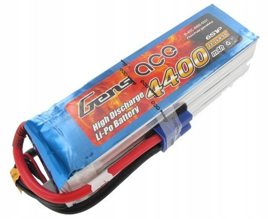 4400mAh 22.2V 45C Gens Ace