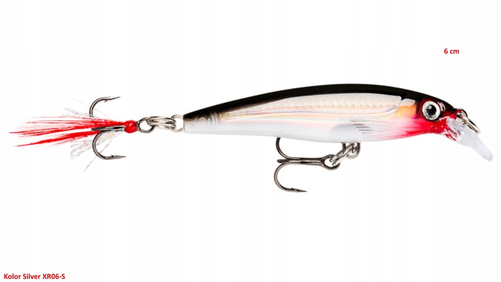 Rapala X-RAP 6 cm -Silver