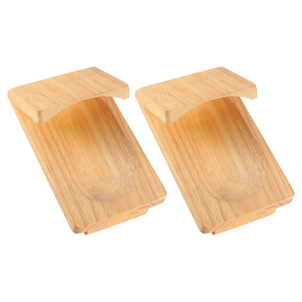 EATING OYSTER TOOL WOODEN TRAY OPENER
