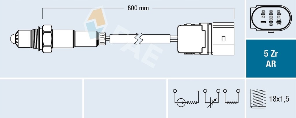 Sonda lambda - FAE 75357