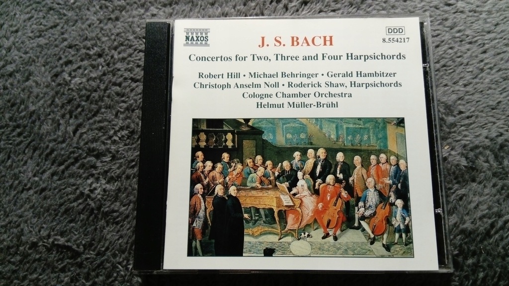 J. S. Bach / Müller-Brühl – Concertos For Two, Three and Four Harpsichords