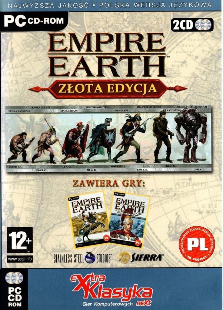Empire Earth Złota edycja PC CD-ROM