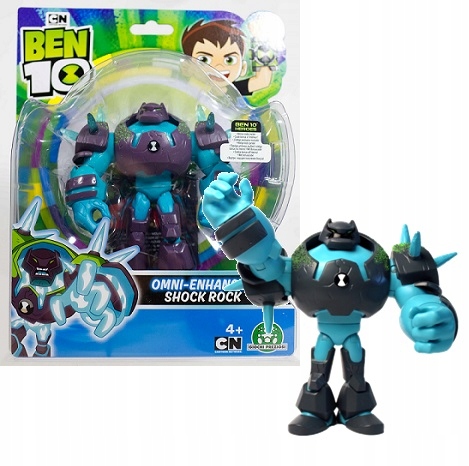 FIGURKA BEN 10 OMNI-ENHANCED SHOCK ROCK SKALNIAK