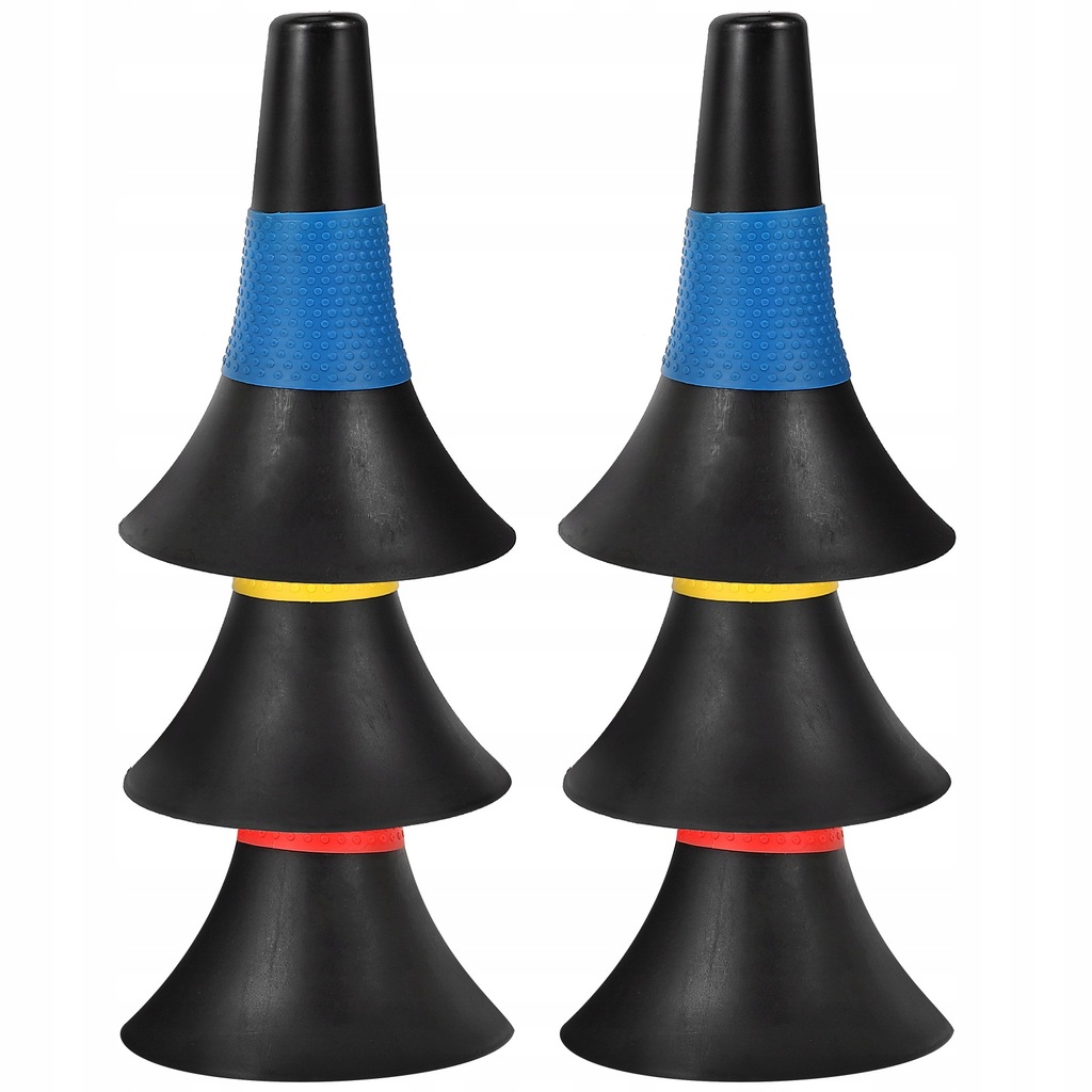 6PCS MULTI-FUNCTION SOCCER CONES PORTABLE DISC