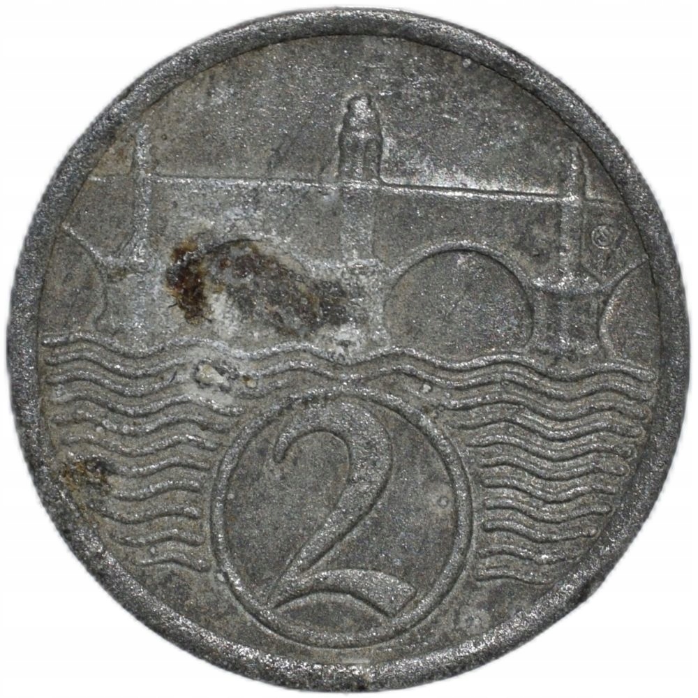 Czechosłowacja 2 halerze 1923