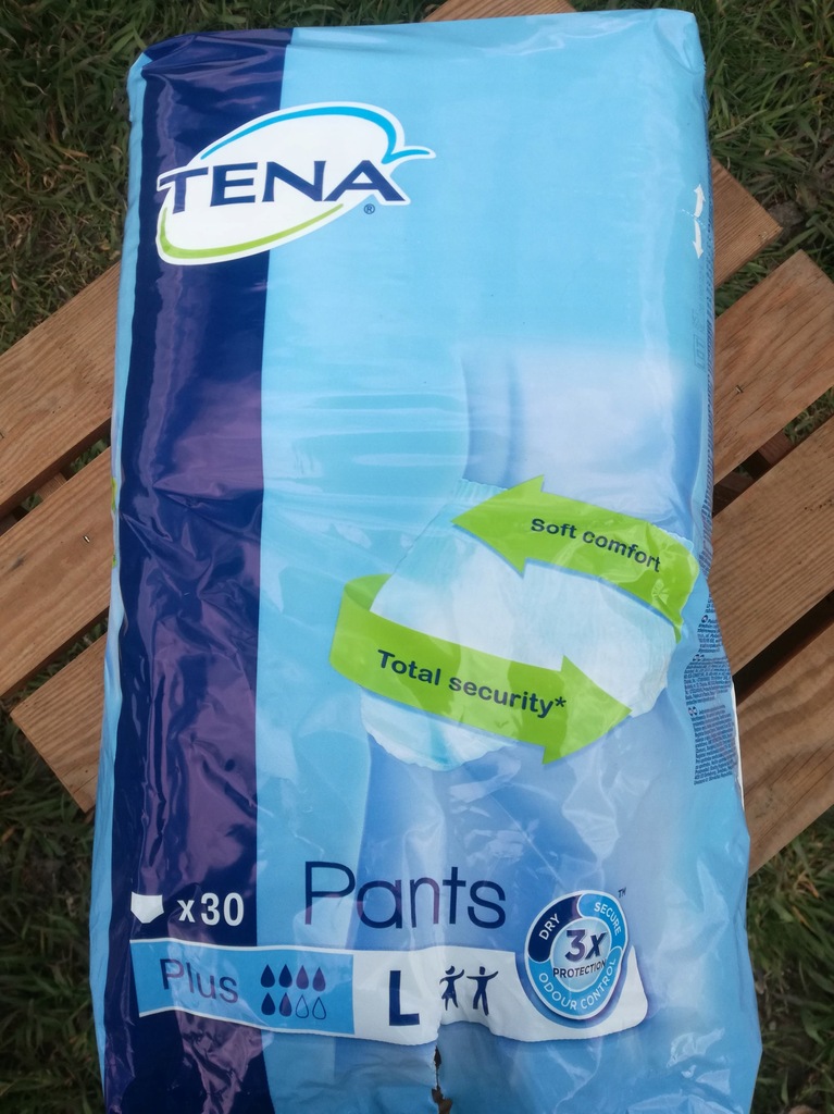 TENA Pants Plus Pieluchomajtki 19 sztuk rozmiar L