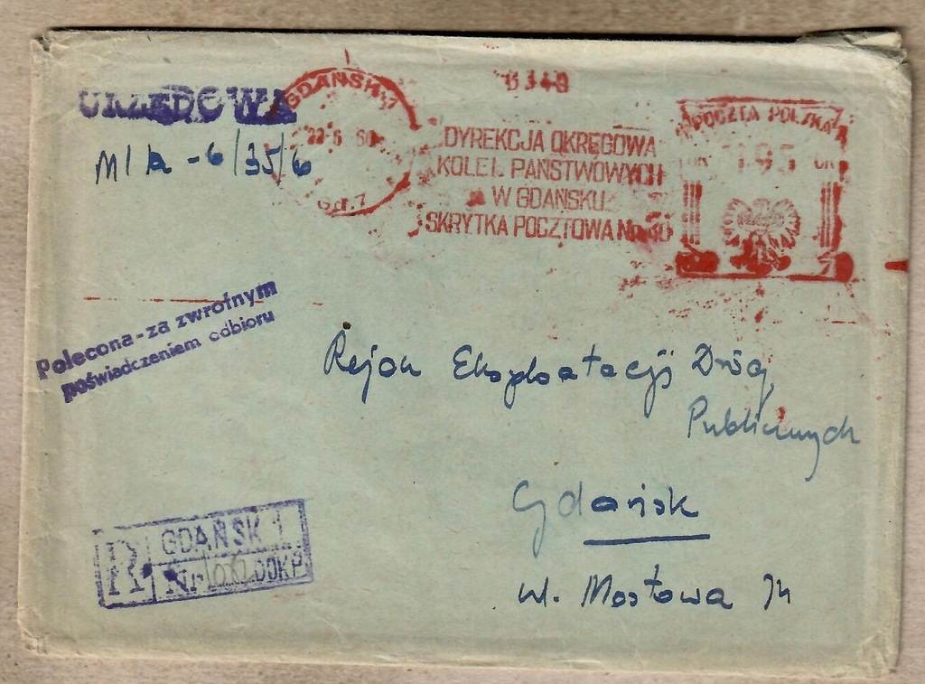 Polska, Gdańsk, kolejnictwo, erka