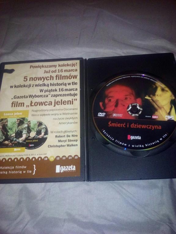 DVD "Śmierć i dziewczyna" reżyser Roman Polański