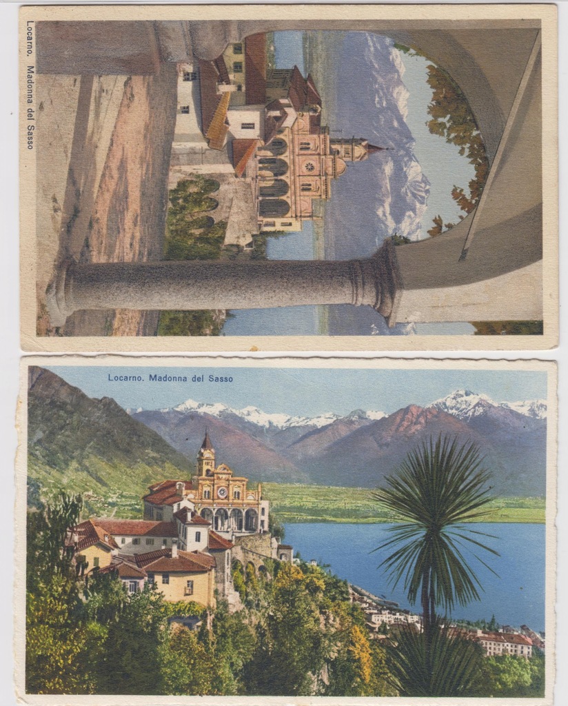 1935 kartka widokowa wydawnictwo Kunzli Zurich