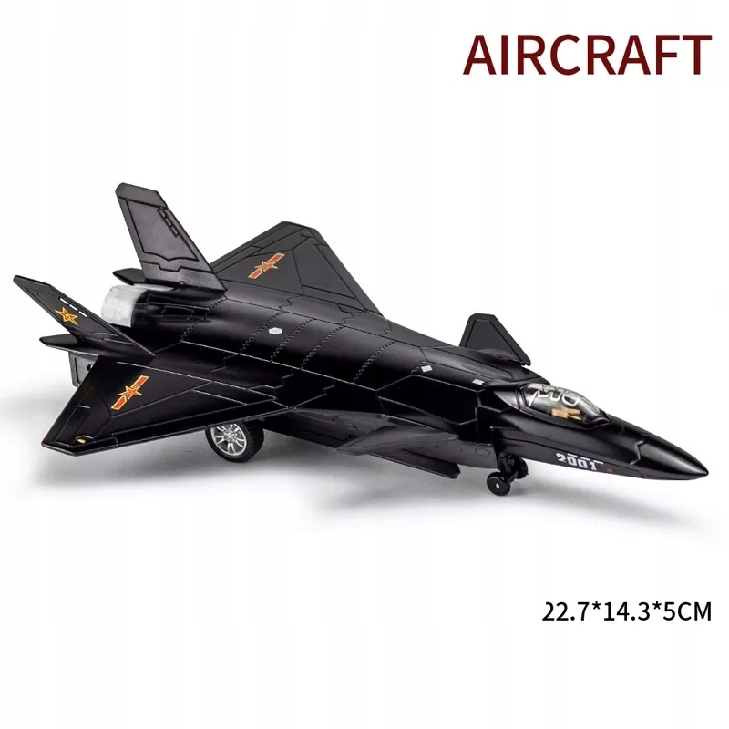 Diecast Model Plane Toys China J-20 Fighter