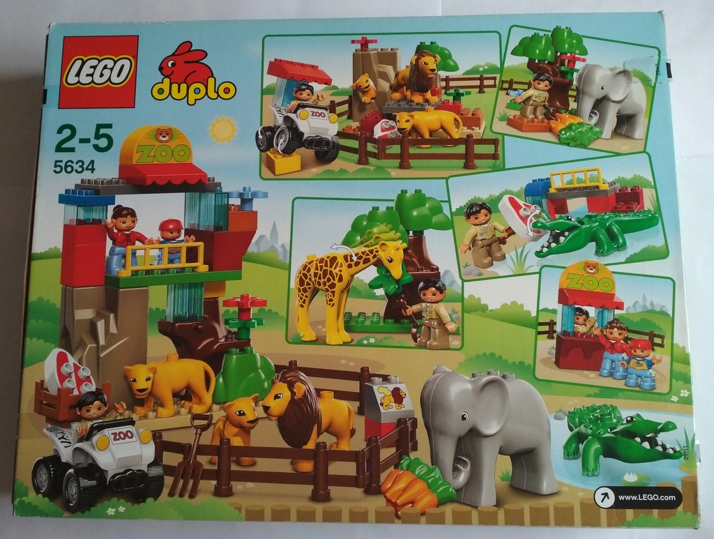 Klocki LEGO DUPLO 5634 Karmienie w ZOO - Zestaw - 7741460693 - oficjalne archiwum Allegro