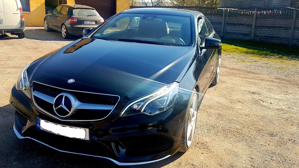 MERCEDES E KLASA W 207 AMG COUPE 2014 r 48 TYŚ km