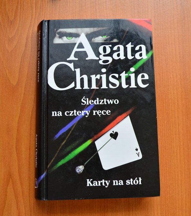 AGATHA CHRISTIE KARTY NA STÓŁ; ŚLEDZTWO NA CZTERY