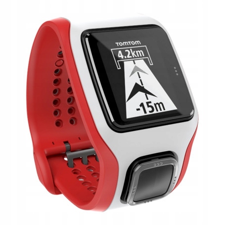 Zegarek TomTom Multi-Sport Cardio GPS (WHITE RED)