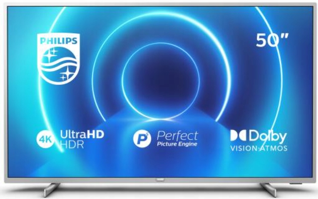 TELEWIZOR 4K UHD PHILIPS 50PUS7555/12 WiFi SMART