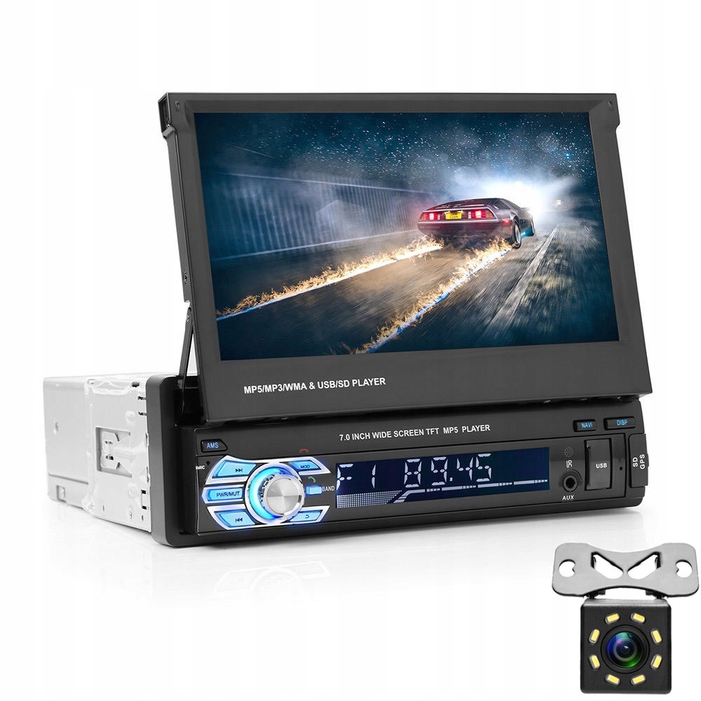 Купить Автомобильная магнитола 1DIN с 7-дюймовым USB SD Bluetooth: отзывы, фото, характеристики в интерне-магазине Aredi.ru