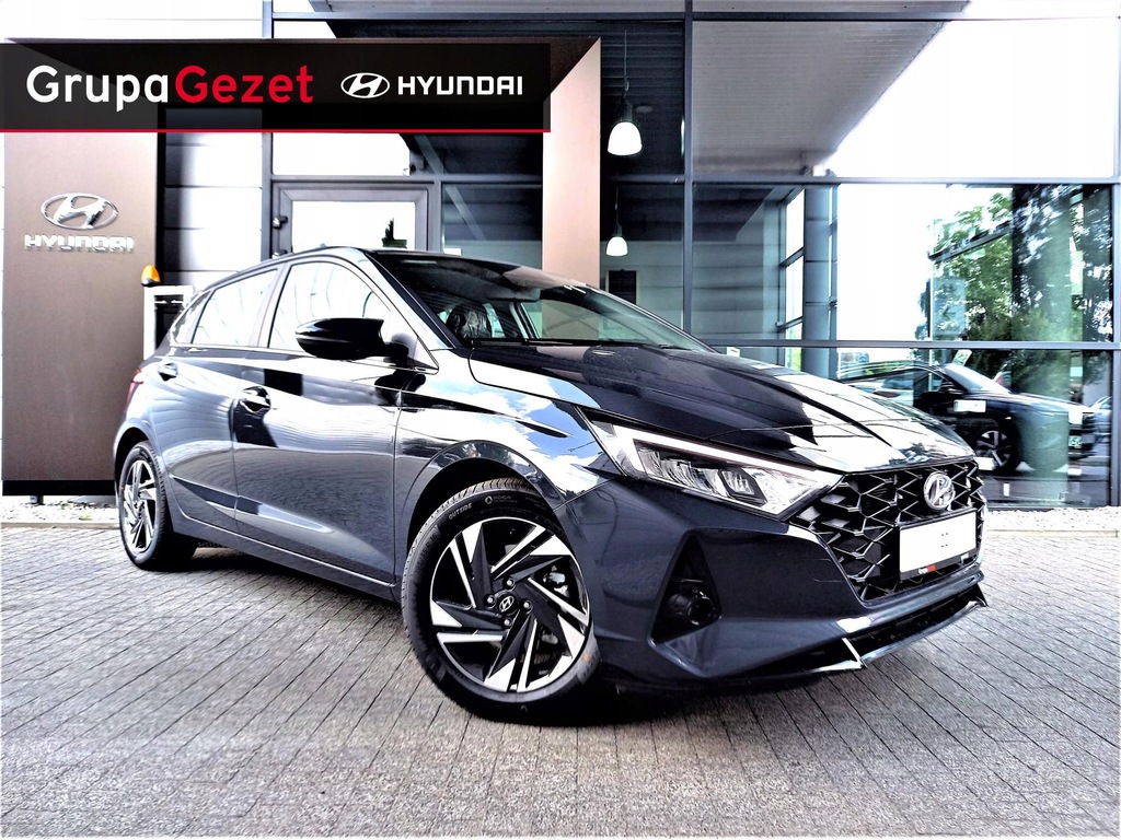 Hyundai i20 1,0 T-GDI 100 KM MT6 Modern + P. LED + Cool Aurora Grey OD RĘK