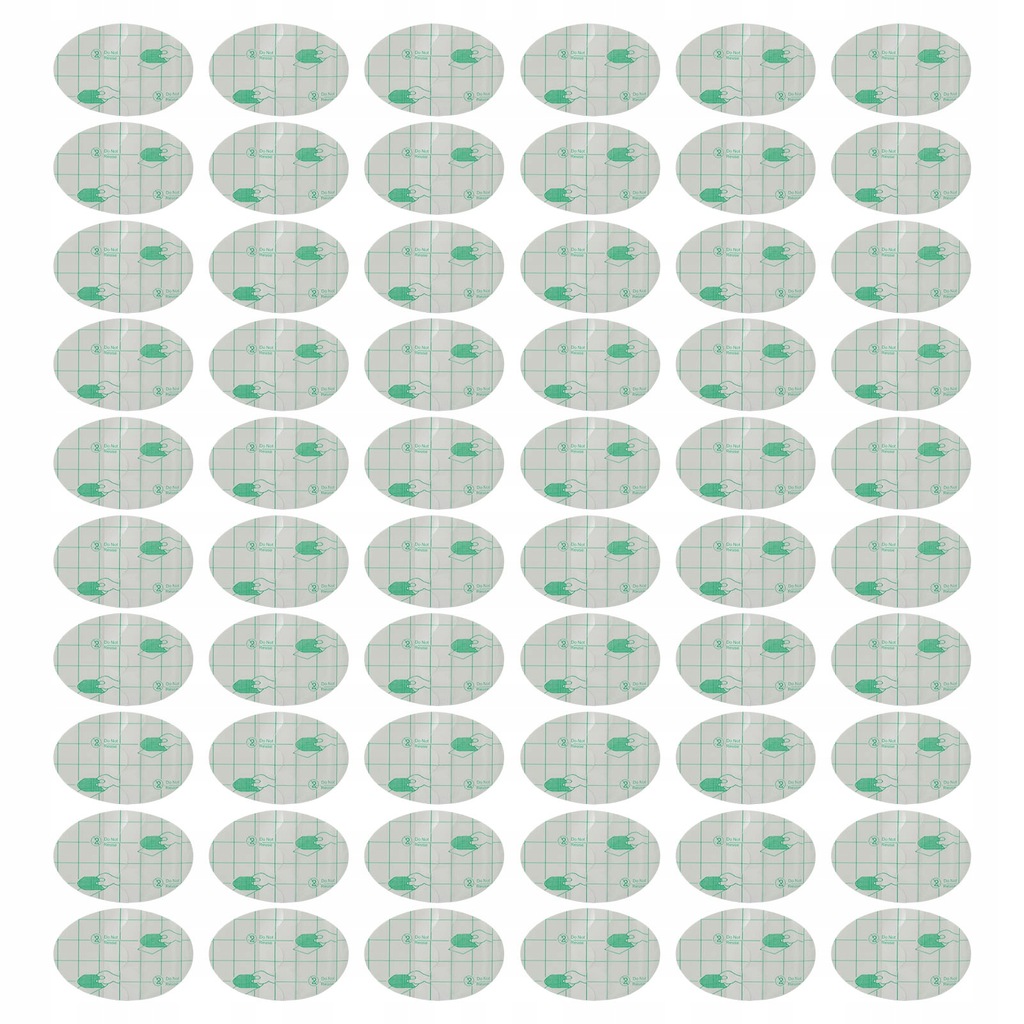 NAKŁADKI NA USZY DO PŁYWANIA DLA NIEMOWLĄT NAKLEJKI DLA NIEMOWLĄT 60 SZT.