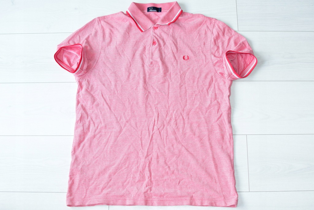 FRED PERRY _ TWIN TIPPED _ KOSZULKA POLO _ L