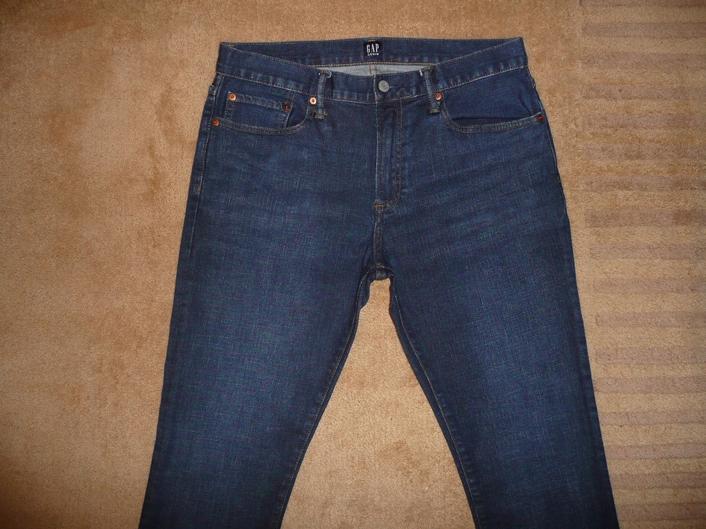 Spodnie dżinsy GAP W32/L34=43/111cm jeansy