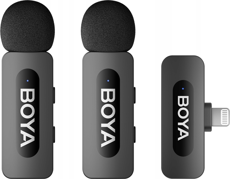 BOYA BY-V2 Bezprzewodowy mikrofon, 2,4 GHz V2.0
