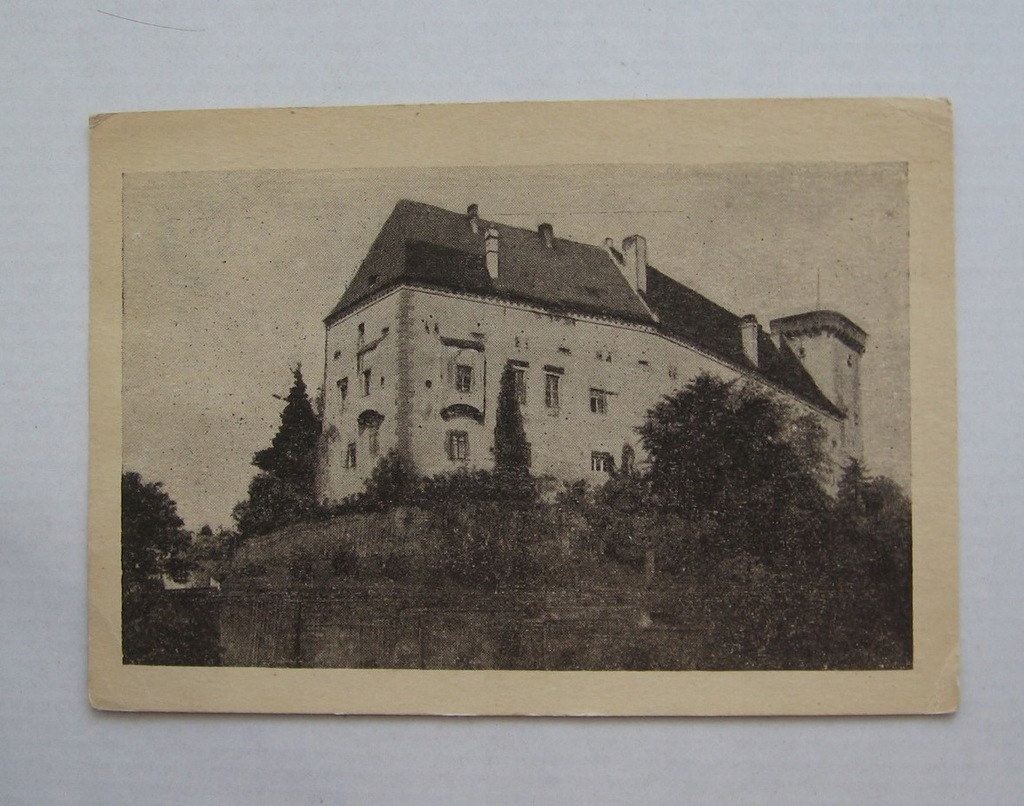 Pocztówka Otmuchów - zamek widok 1948