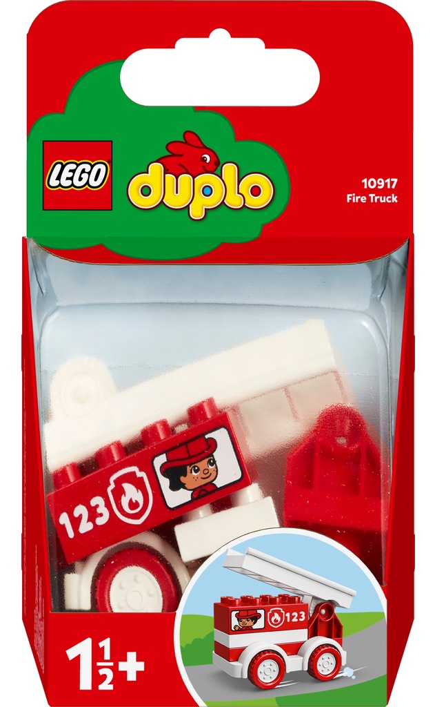 KLOCKI LEGO DUPLO AUTO STRAŻACKIE SAMOCHÓD OSP