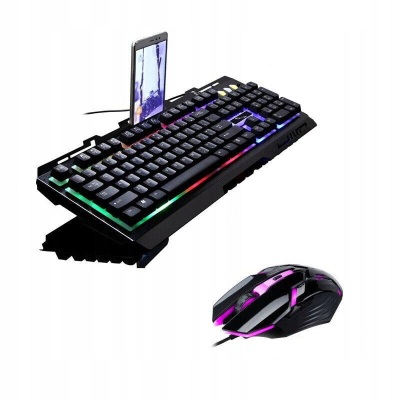 Купить Игровая клавиатура с RGB-подсветкой + ИГРОВАЯ МЫШЬ: отзывы, фото, характеристики в интерне-магазине Aredi.ru