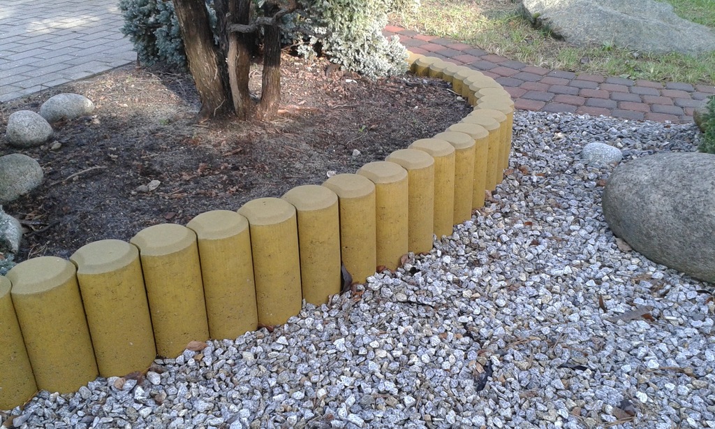 Dzwig Podnoszac Plyte Betonowa Na Wysokosc 25 M Palisada okrągła betonowa wysokość 25 cm szara - 7483209923 - oficjalne