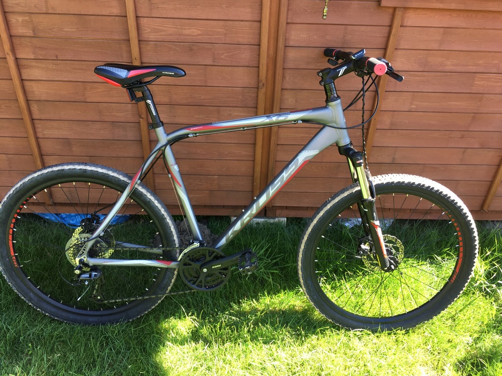 Rower MTB Kross HEXAGON X6 szary 12607244583 oficjalne archiwum Allegro