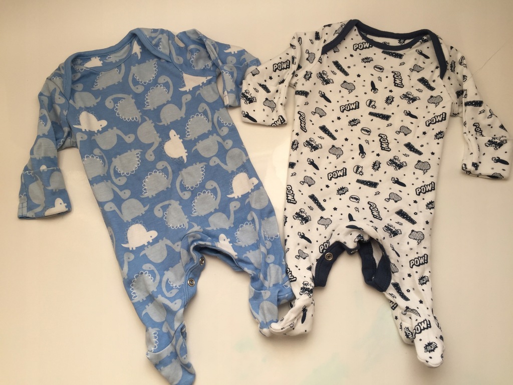 ZESTAW 2x PAJAC ŚPIOCHY Mothercare roz 50