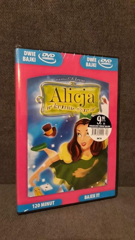 Film DVD „Alicja w Krainie Czarów"