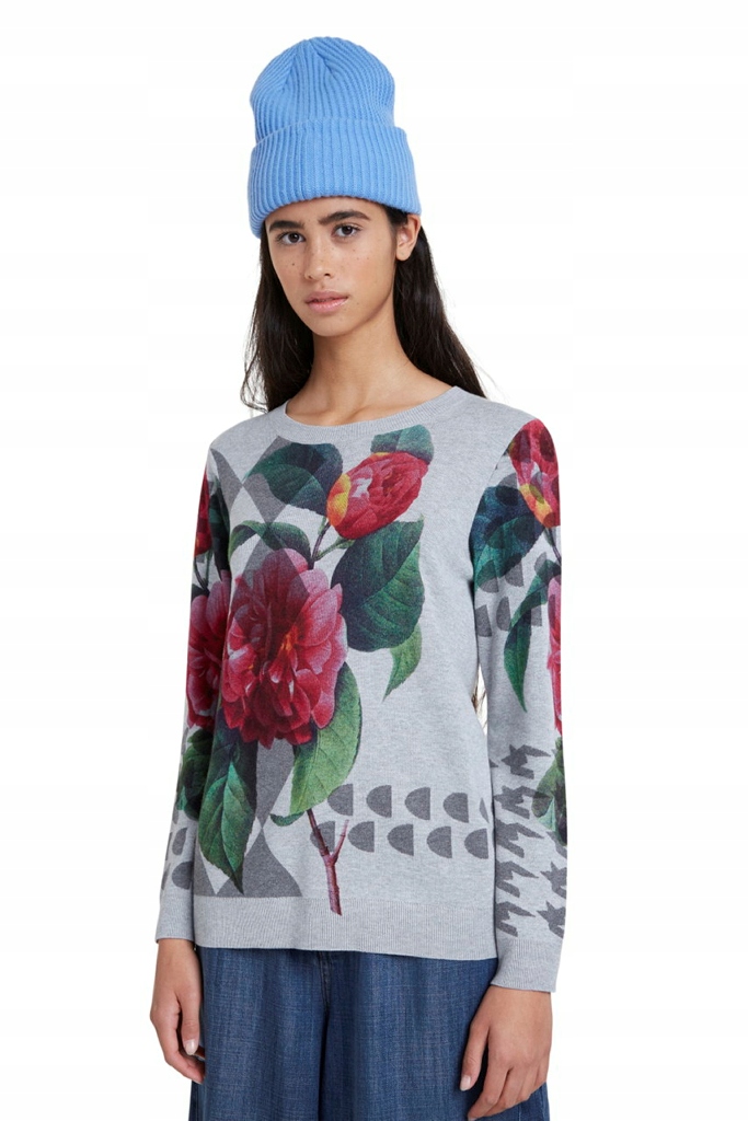 DESIGUAL SWETER NIAGARA, 2047 GRIS VIGORE MEDIO, S