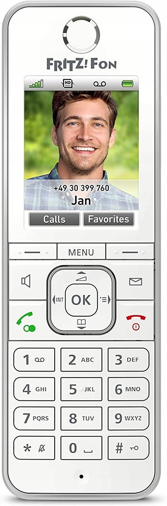 Telefon bezprzewodowy avm Fritzfon C6