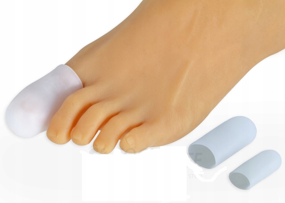 ŻELOWA OSŁONA OSŁONKA ZAMKNIĘTA NAPARSTEK NA PALCE PALEC U STÓP STOPY L