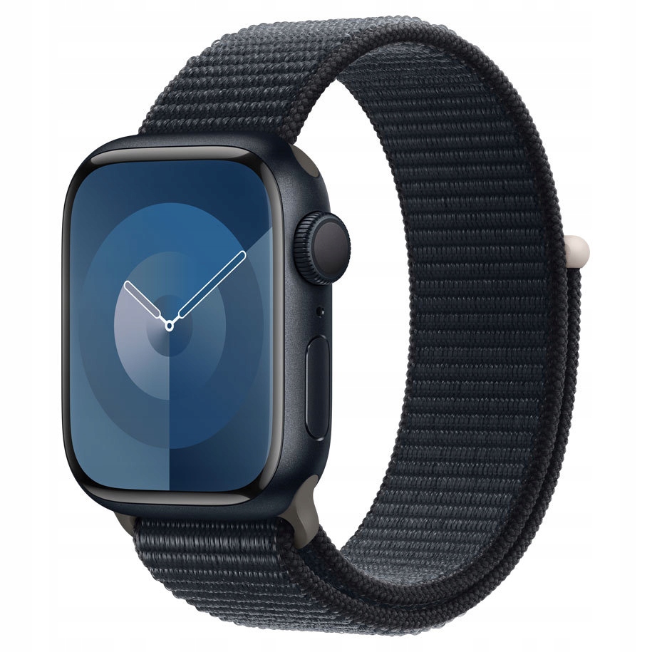 Apple Watch Series 9 GPS 41mm Czarny Midnight Alu/Midnight Sport Loop