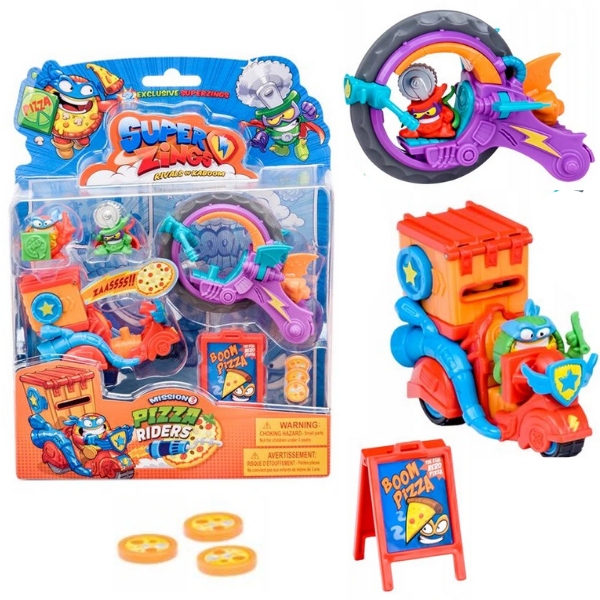 Super Things Zings zestaw Pizza Riders 2 figurki